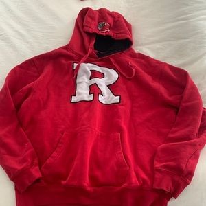 XL Rutgers hoodie, sweatshirt